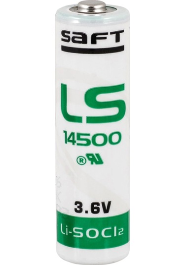 Saft Ls 14500 3.6v Aa Size Lithium Pil Li-socı2