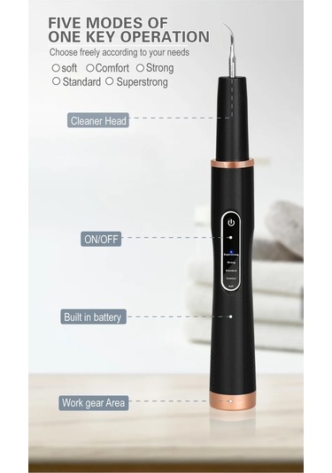 Jialan Diş Ölçekleyici Ultrasonik Diş Temizleyici Taş Kaldırma