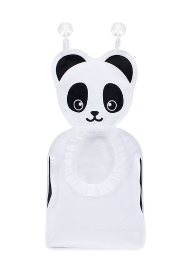 Sevi Bebe 114 Banyo Oyuncak Torbası Panda Beyaz - Siyah