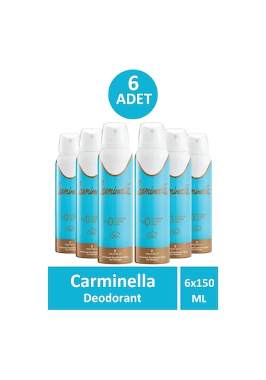 Carminella Deodorant 150 Ml 6 Adet