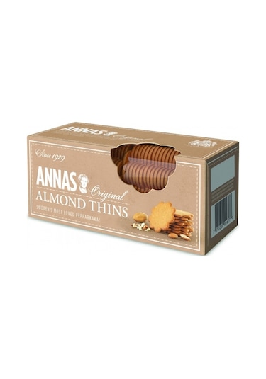 Annas Orginal Almond Thins Bademli Bisküvi-kurabiye 150 Gr