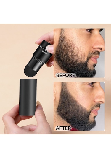 Yifomall Kıllı Sakal Dolgu Kalemi - Yoğunlaştırıcı, Gövdeleyici Ve Şekillendirici Fonsiyonlu - Koyu Kahverengi