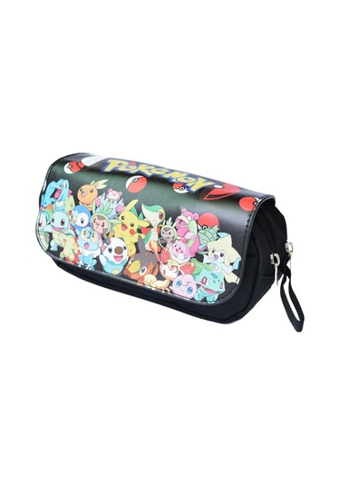 Erkek Ve Kız Çocukları İçin Kalem Kutusu, Anime 3d Baskılı Kalem Kutusu, Çift Fermuarlı Kalem Kutusu Style11 Çok Renkli