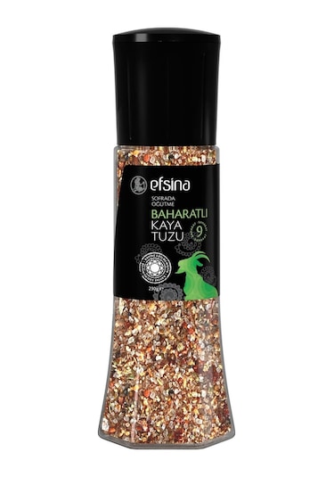 Efsina Sofrada Öğütme Baharatlı Kaya Tuzu 230 G