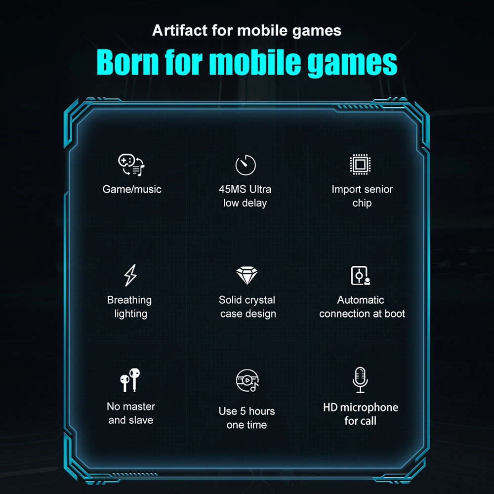 Moveevo P30 Kulak İçi Bluetooth 5.2 Kulaklık, 45ms Düşük Gecikme, Gürültü Engelleme, Mikrofonlu, Oyun/spor/müzik İçin Beyaz