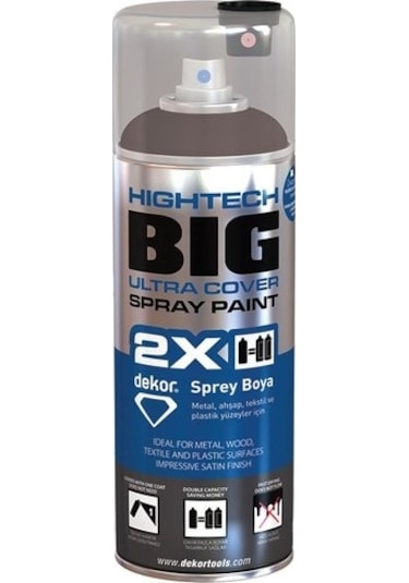 Dekor Hightech Big Sprey Boya Turuncu 691 400ml Çift Püskürtme Başlıklı