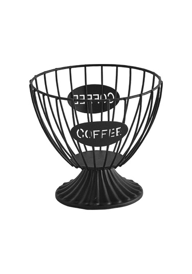 Homyl Kapsül Tutucu Pratik Kahve Pod Düzenleyici Tezgah Ofis Siyah