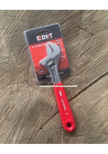 Dht Pro 8no Prof Ayarlı Kurbacık Anahtar Krom Çelik Kurbagacık 210mm