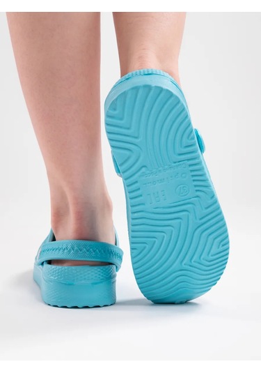 Optımoll Kapalı Terlik Sabolar Kauçuk Plaj Terlikleri 397349142 Açık Mavi