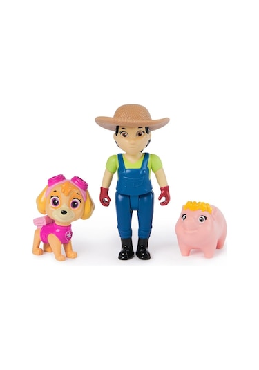 Paw Patrol Pup Core Kahramanlar Skye & Farmer Yumi Paw Patrol