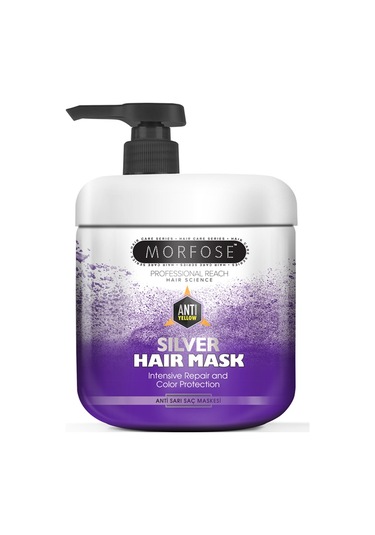 Morfose Silver Anti Sarı Saç Maskesi 900 ML