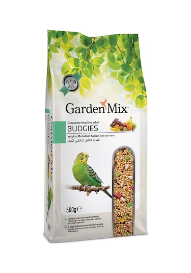 Gardenmix  Platin Meyveli Muhabbet  Kuş Yemi 500g