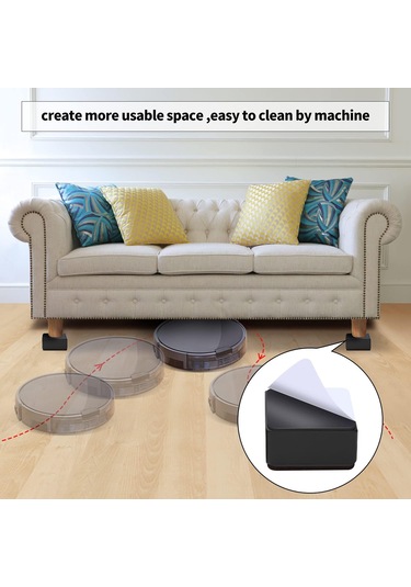 Yatak Yükseltici - Yatak Bloğu - Mobilya Yükseltici - Mobilya Yükseltici Seti - 4 Parça Diğer