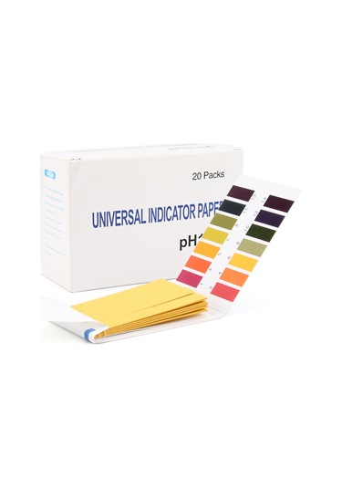 Kosona 1-14 Ph Aralığı Test Kağıdı, 1600 Adet 20 Paket , İdrar Ve Kozmetikler İçin, Hızlı Sonuç Veren Tuzaklı Ph Ölçüm Kağıdı