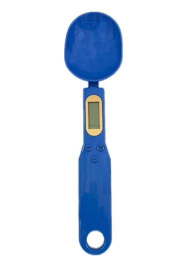 Elektronik Kaşık Ölçeği Ev Elektronik Terazi 500 Gr/0,1 Mavi