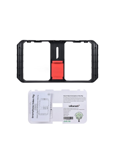 Kangvka Ulanzi U-rig Pro Telefon Video Tutucu, 3 Hot Shoe Desteği İle Geliştirilmiş, İki Kilitleli Sağlam Tutma, Aksesuar Uyumlu