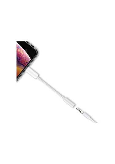 Bs Lightning To Headphone Adapter - Dişi Giriş Aux - Aux Dönüştürücü