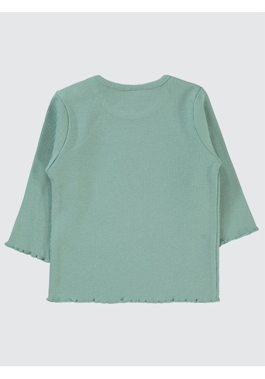 Civil Baby Kol Ucu Detaylı 6-18 Ay Sweatshirt Çağla Yeşili