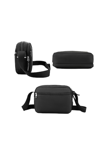 Sones Wepower Erkek Outdoor Günlük Naylon Çapraz Çanta Tek Omuz Çantası Koyu Mavi