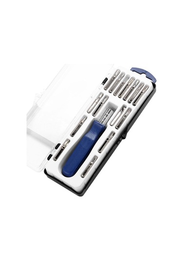 Leasetake 16'sı 1 Arada Tornavida Çok Amaçlı Tornavida Seti Hediye Küçük Tornavida Çok Amaçlı Toplu Başlık