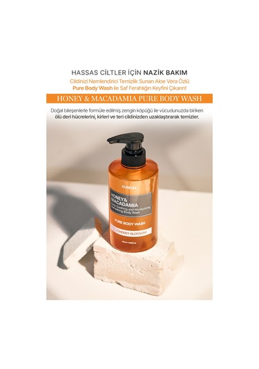 Kundal Cherry Blossom Yoğun Nemlendirici Vücut Yıkama Jeli 500 ML