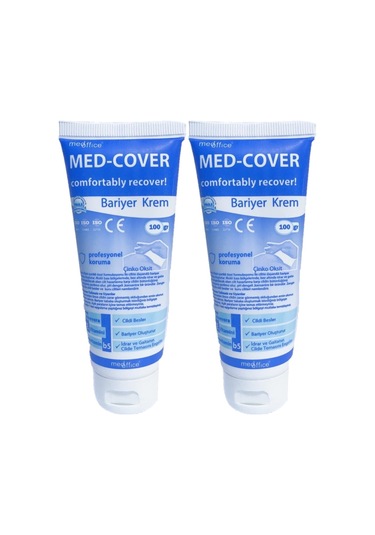 Med-Cover Bariyer Krem 100 Gr - Koruyucu Bariyer Kremi - 2 Adet