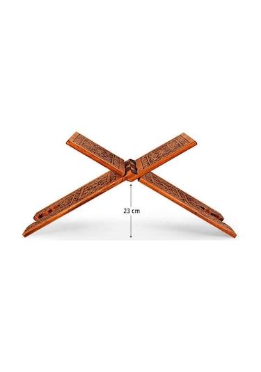 Yakmalı Ahşap Rahle Büyük Boy 65 Cm