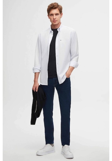 Ds Damat Slim Fit Açık Mavi Oxford Düğmeli Yaka Kolay Ütülenebilir Nakış Detaylı Pamuklu Gömlek 4HC02ORT03265 Açık Mavi Ds Damat Slim Fit Açık Mavi Oxford Düğmeli Yaka Kolay Ütülenebilir Nakış Detaylı Pamuklu Gömlek 4HC02ORT03265 Açık Mavi