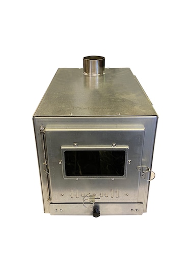 Galvanizli Kuzineli Kül Hazneli Çadır Sobası