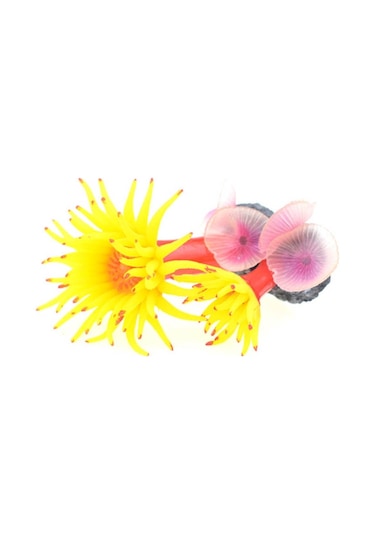 Sones Balık Tankı Akvaryum Simülasyon Peyzaj Deniz Dibi Yumuşakça Mercan Simülasyon Deniz Ağacı Silikon Süsler