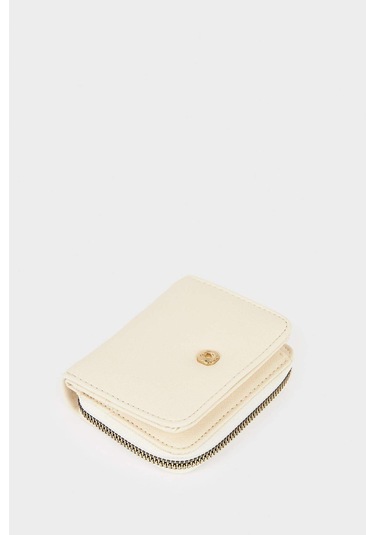 Defacto Kadın Suni Deri Cüzdan F6796axnsbg26 Bej