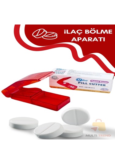 Tablet Kesici - İlaç Tablet Hap Kesici Bölücü Ayırıcı Aparat