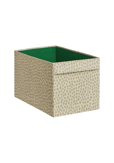 Kaliteli Çok Amaçlı Düzenleme Kutusu 55x33x33 Cm İkea Saklama Kutusu Polyester Bej Düzenleyici Bej