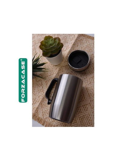 200ml 6 Saat Sıcak Soğuk Tutan Kulplu Bardak Termos -fc264s