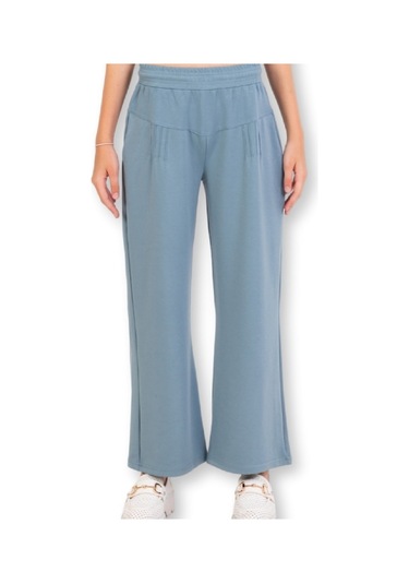 Kız Çocuk Eşofman Alt 12-16 Yaş 12398 Açık Mavi