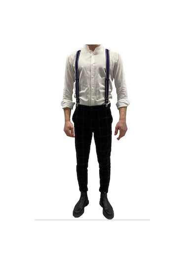 Zekton Deri Çok Renkli Unisex Pantolon Askısı