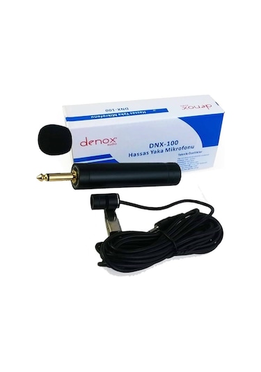 Denox Dnx-100 Kablolu Yaka Mikrofonu