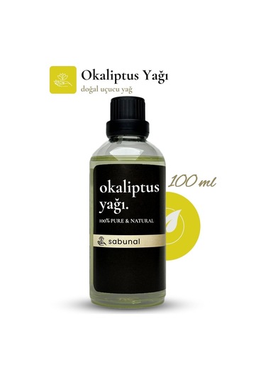 Sabunal Okaliptus Yağı 100 ML - Ferahlatıcı ve Aromaterapi Yağ