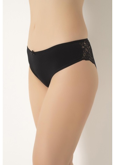 Kadın Dantelli 4'lü Paket Karışık Renk Külot Asorti-1 C7t0n0o408 001