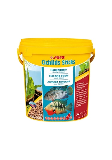 Sera Cichlid Sticks 100 Gram Balık Yemi -Açık-