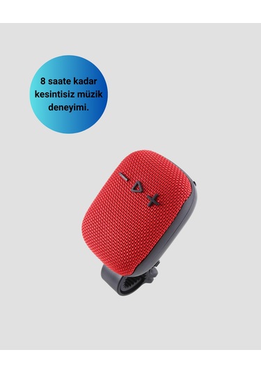 Taşınabilir Bluetooth Hoparlör Suya Dayanıklı Kumaş Kaplama