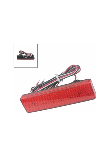 Leasetake Arka Tampon Reflektör Işığı Fren Lambası Renault Trafic Master Nissan Primastar Opel Vauxhall Movano Kırmızı