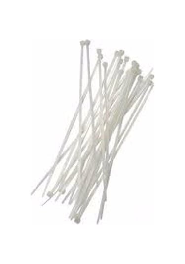 Made 2,5x100mm Kablo Bağı Beyaz 100 Adet