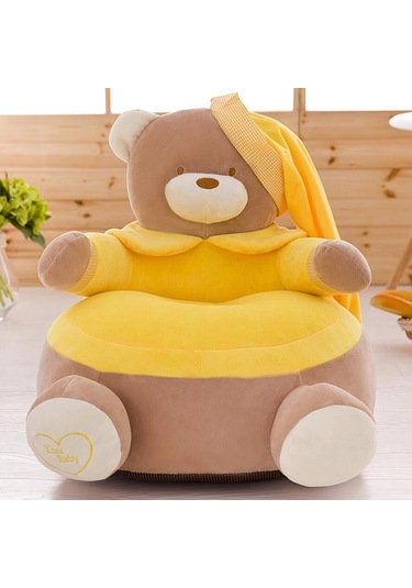 Suntek Sevimli Çocuk Koltuk Kanepe Kapak Bebek Sandalyesi 02-sarı 02 Sarı