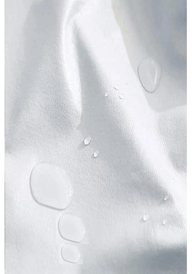 Bebesi 160x200 Cm Çift Kişilik Yatak Alezi Sıvı Su Geçirmez Micro Kumaş Beyaz