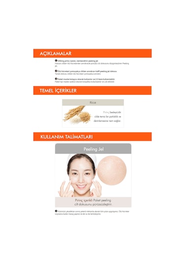 Missha Pure Source Pocket Pack Rice Ölü Derileri Arındıran Aydınlatıcı Pirinç Peelingi 10 ML