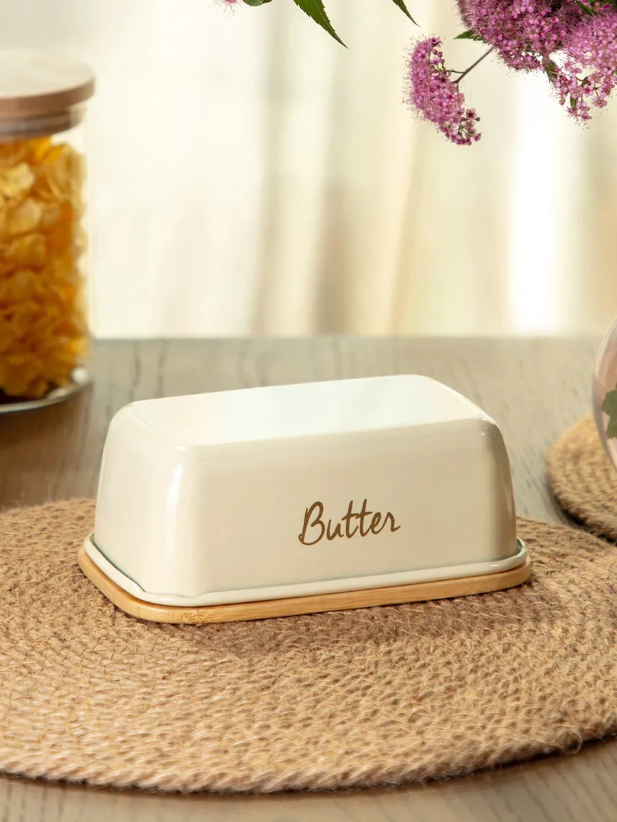 Agness Tereyağı Ve Peyniri İçin Kapaklı Sosluk 167237498 Bej