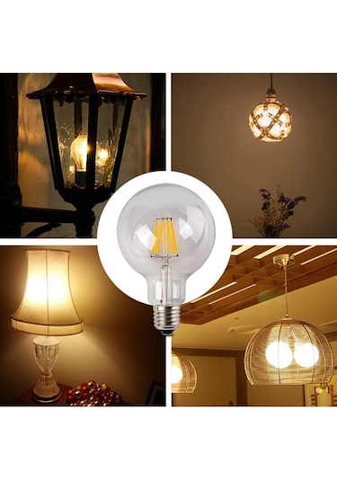 Cata 6w G95 Glop Rustik Led Ampul Ct-4354 Günişiği
