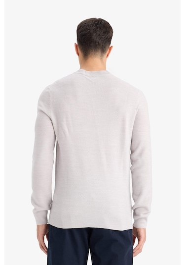 Defacto Standart Fit Bisiklet Yaka Basic Dokulu Triko Kazak F1777ax25augr184 Gri Defacto Standart Fit Bisiklet Yaka Basic Dokulu Triko Kazak F1777ax25augr184 Gri