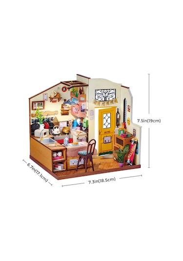 Rolife Cozy Kitchen - Kendin Yap Minyatür Maket